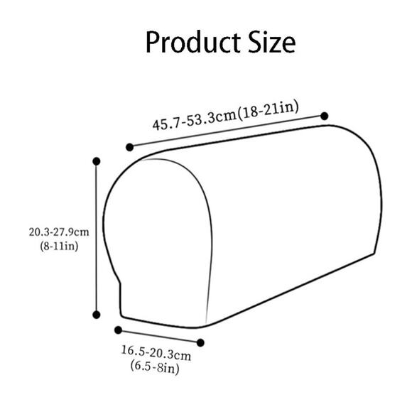 4 pack Soft Stretch Plush Armrest Covers, Spandex Armrest Cover for Chairs/Sofas - Picture 3 of 4